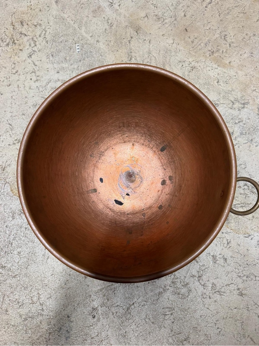 Copper Mixing Bowl - Rustic Copper Finish
